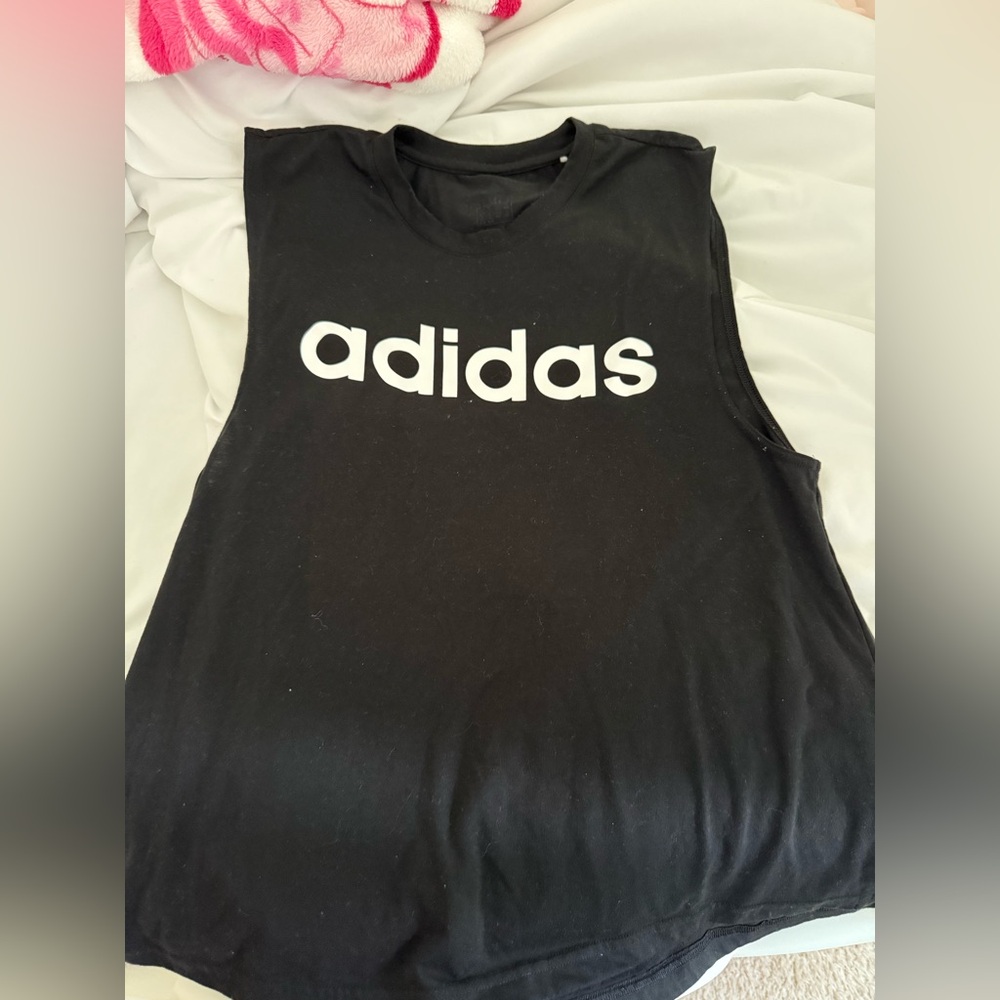 Adidas Black Muscle Tee